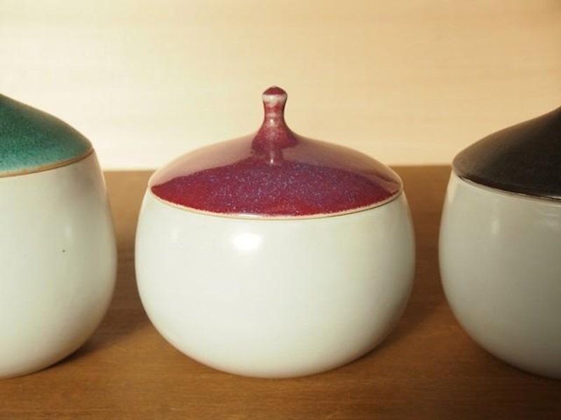 futamono/purple(M) - 花瓶/陶器 - 其他材質 