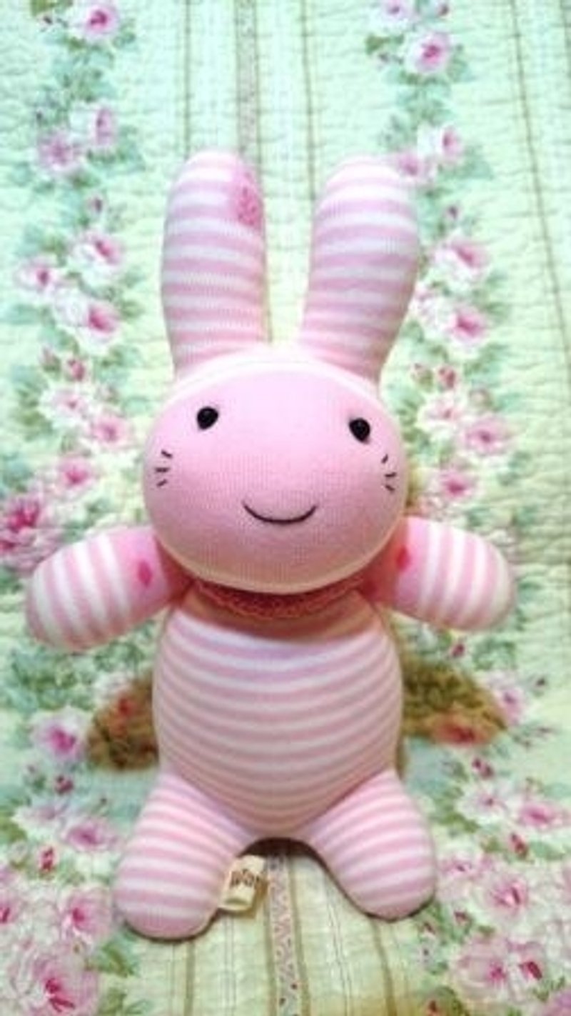 微笑兔  玩偶 襪子娃娃 兔子 - 玩偶/公仔 - 其他材質 