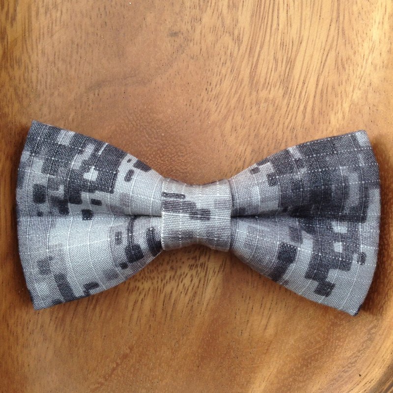 Independent design and wind series tie Bow Tie No. 017 - Ties & Tie Clips - Other Materials Gray