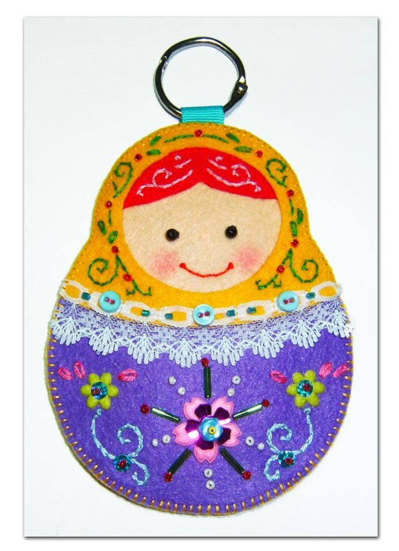 Russian Doll Card Set #017 - Other - Other Materials Purple