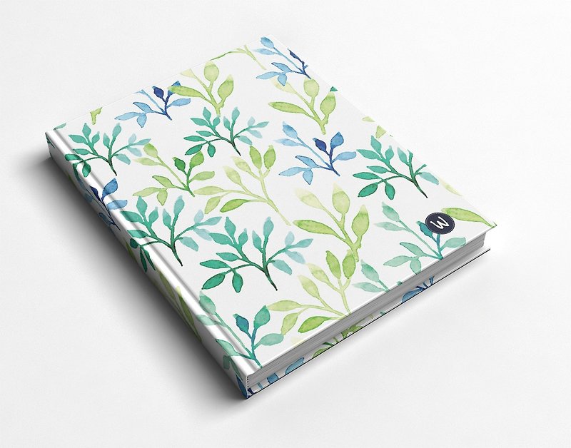 Handmade book/notebook/handbook/diary book-rococo strawberry WELKIN exchange gift - สมุดบันทึก/สมุดปฏิทิน - กระดาษ 
