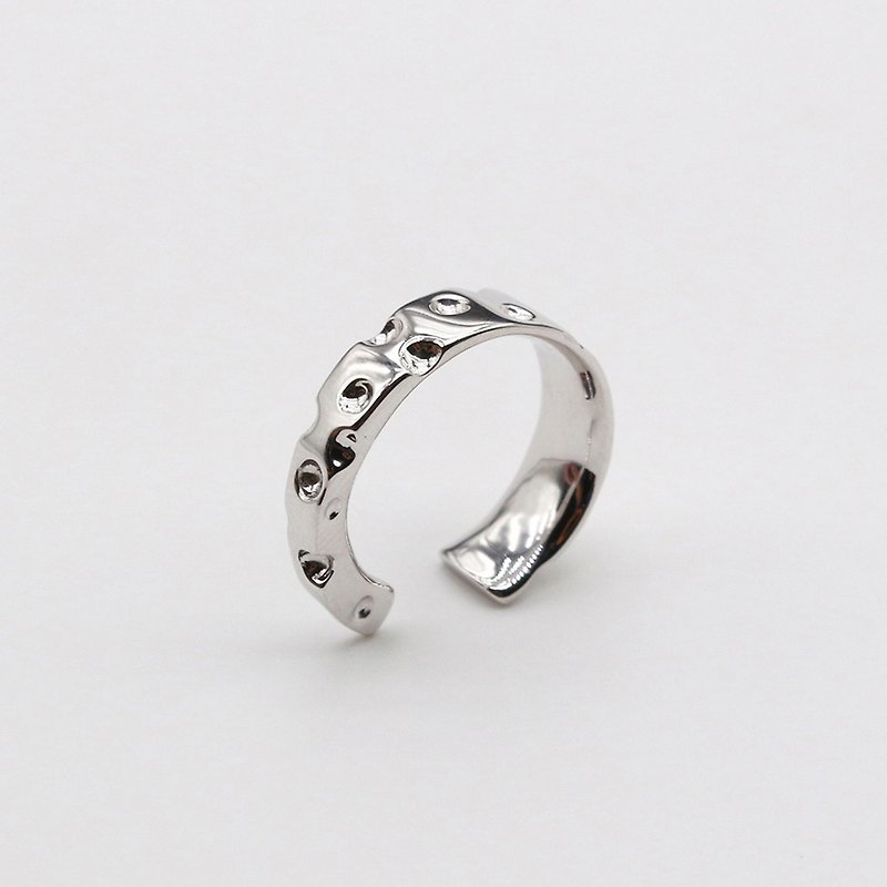 Cheese sterling silver ring - General Rings - Sterling Silver Silver