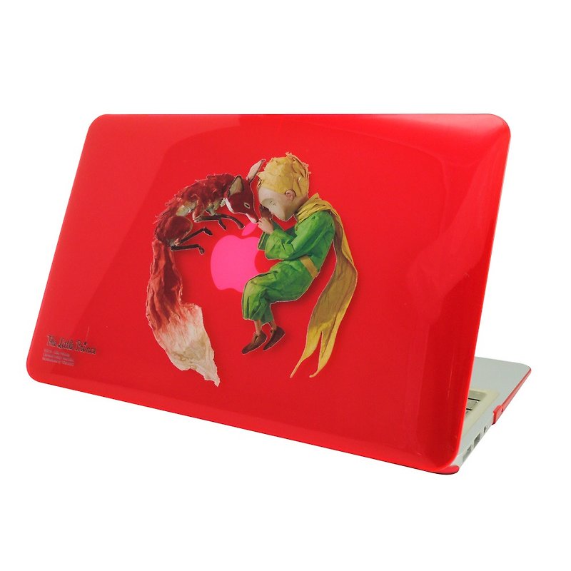 小王子電影版授權系列-【愛的連結】《 Macbook 12吋/ Air 11吋 專用 》水晶殼 - 平板/電腦保護殼 - 塑膠 紅色
