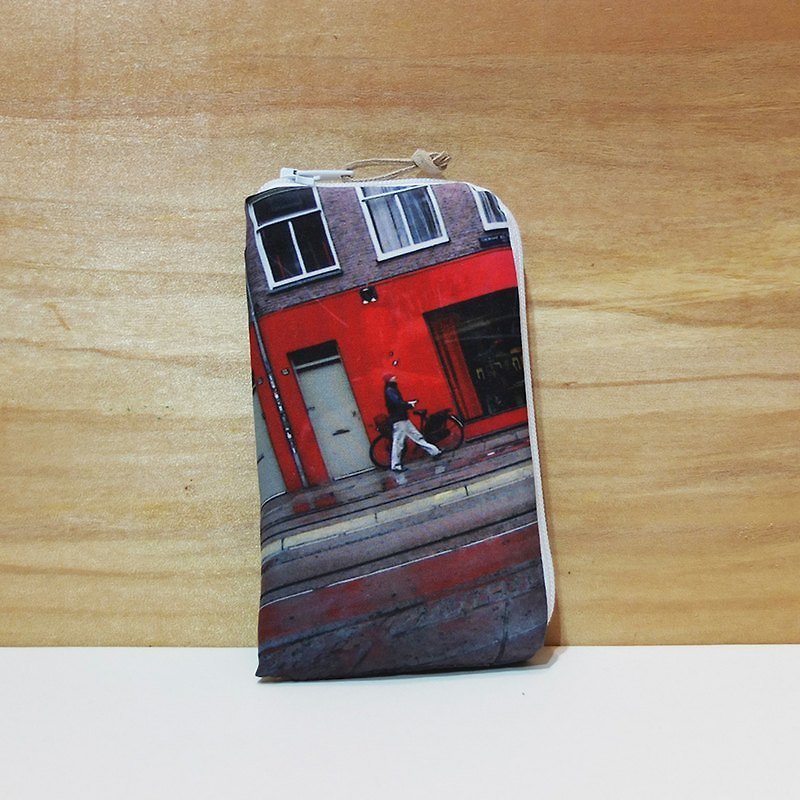 【Travel well】Mobile phone case (small)◆◇◆Meet me for the first time, hello◆◇◆ - Phone Cases - Other Materials Red