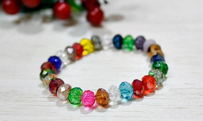 Czech crystal bracelet-colorful neon lights-limited edition X1