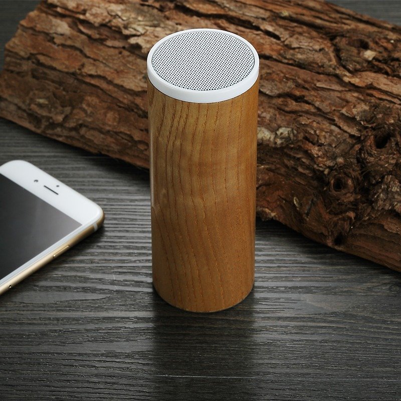 Solid wood bluetooth speaker - No button version | Handmade works | Gifts | Gifts | Indiebrand | Seventh Heaven - ลำโพง - ไม้ 