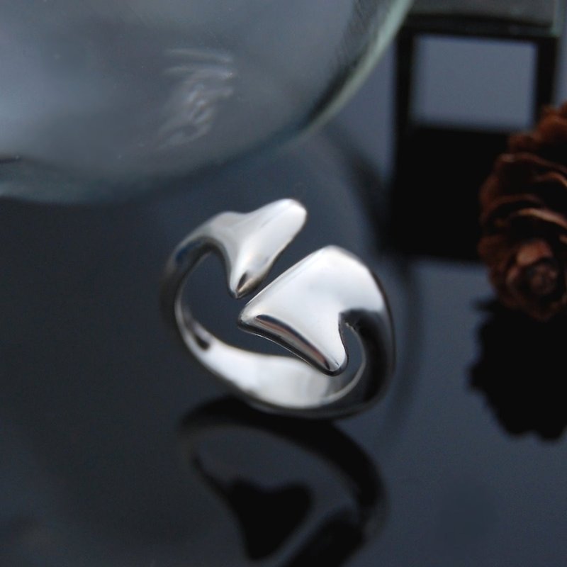 Love relativistic (Silver mirror ‧ ring) - General Rings - Sterling Silver 