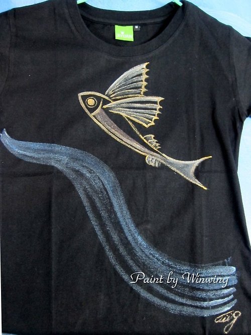 Winwing / 翼想天開創意設計工坊 金翅飛魚-Winwing的手繪衣