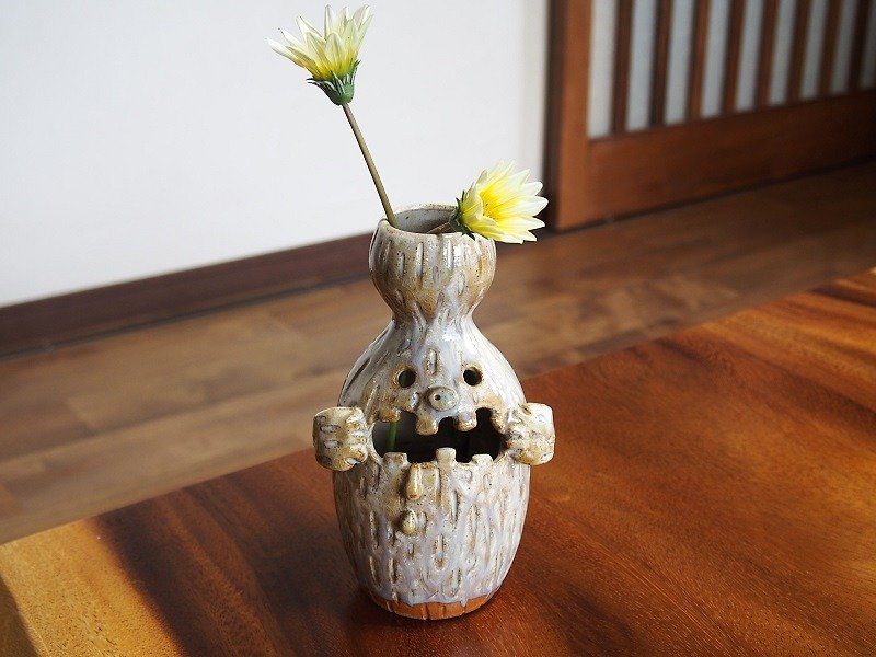 陶器 花瓶 花插 花器  【kimosu】yh-006 - 植栽/盆栽 - 其他材質 白色