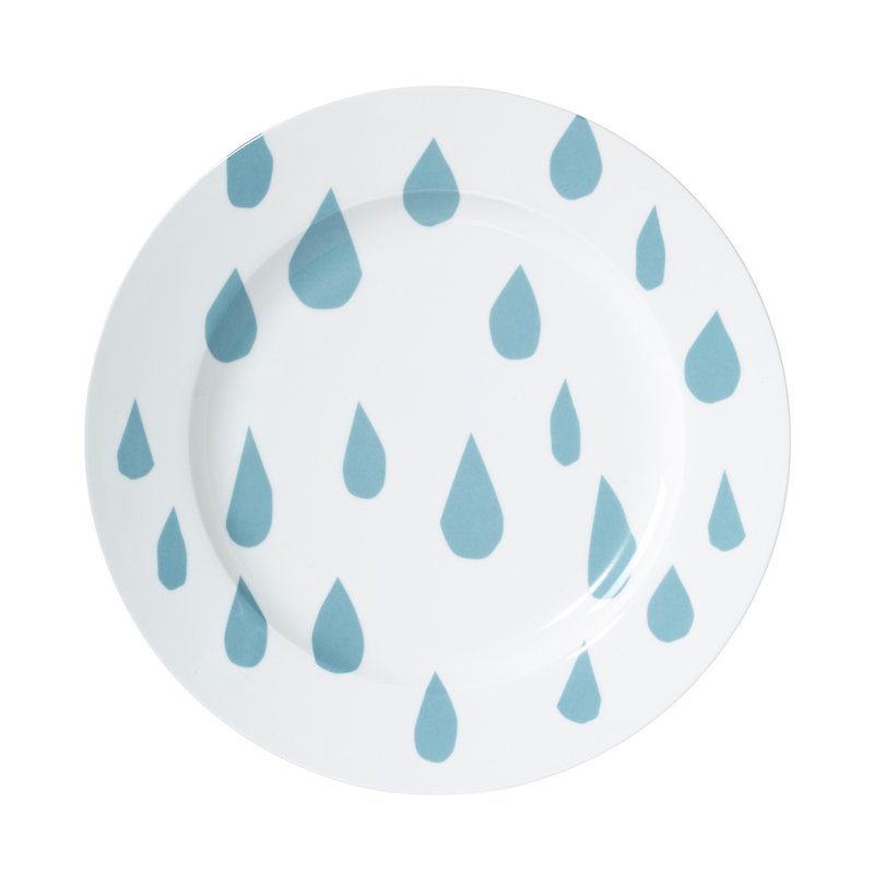 Rainy Day 骨瓷盤 | Donna Wilson - 碟子/醬料碟 - 其他材質 藍色