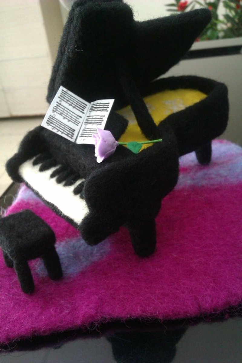 (wool felt) piano - Items for Display - Wool Multicolor
