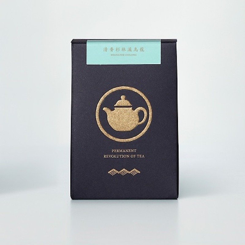 京盛宇－清香系列－清香杉林溪烏龍 150g 品味盒 - 茶葉/茶包 - 新鮮食材 藍色