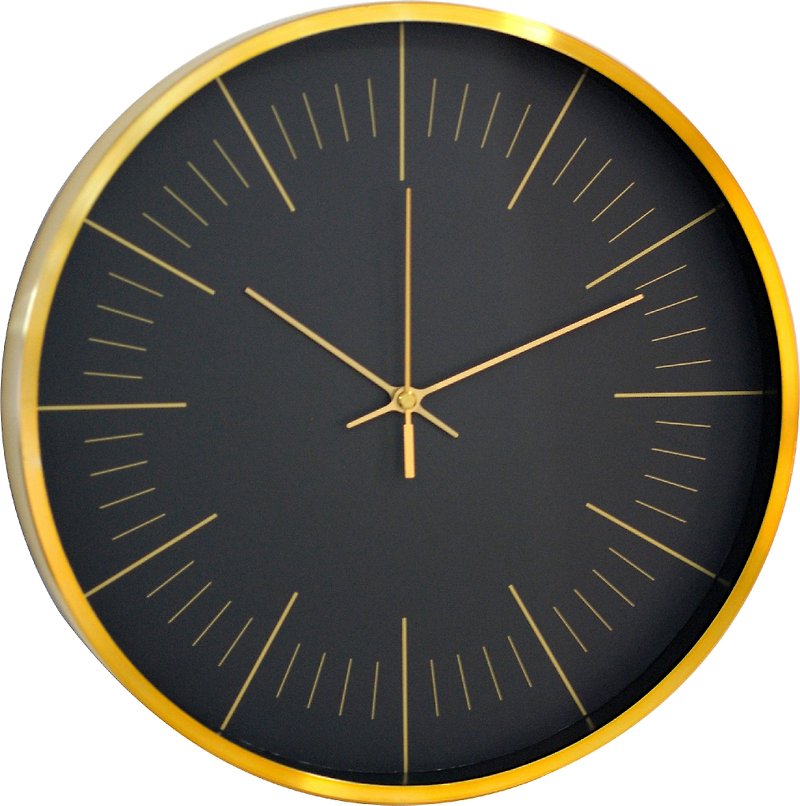 Classic-Dubai's Taste Wall Clock (Metal) - Clocks - Other Metals Gold