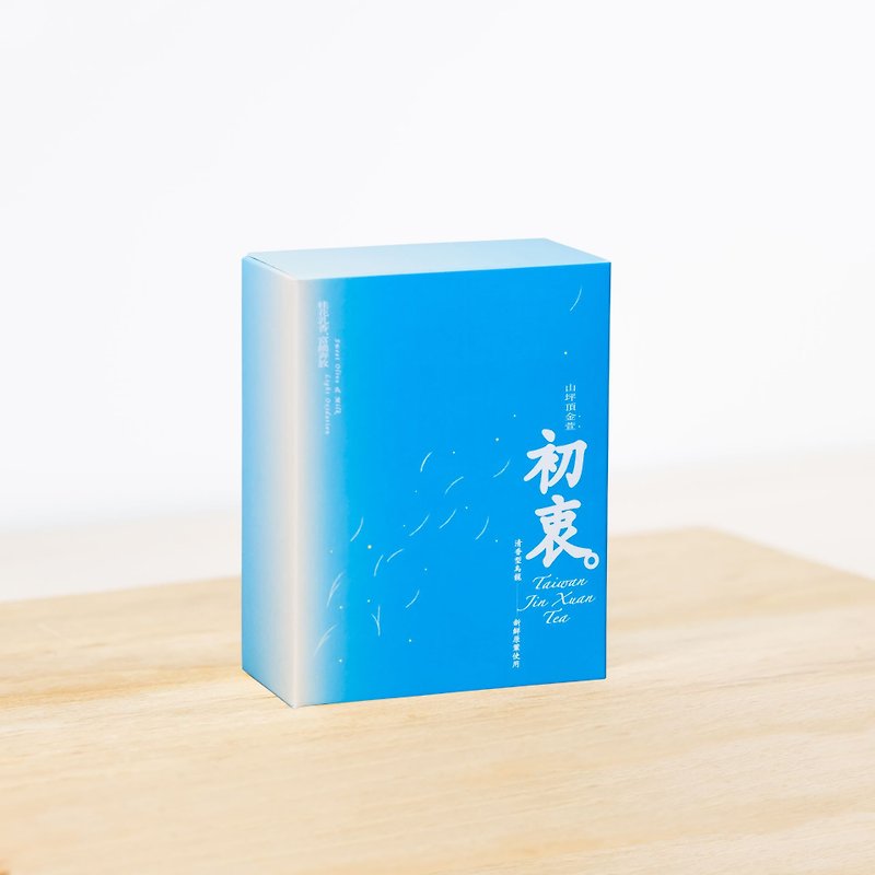 【山坪頂 金萱】台灣原葉立體袋茶 30入 - 茶葉/茶包 - 新鮮食材 藍色