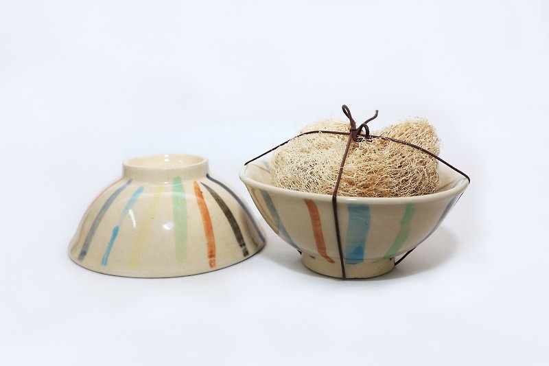 Grass House bowl happiness - Bowls - Other Materials White
