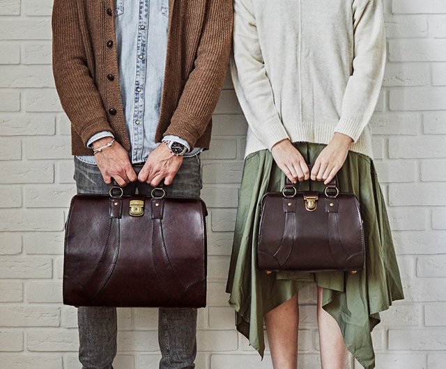 JAQUELINE Vintage Leather Doctor Bag Mini Brown - Shop Beara Beara  Messenger Bags & Sling Bags - Pinkoi