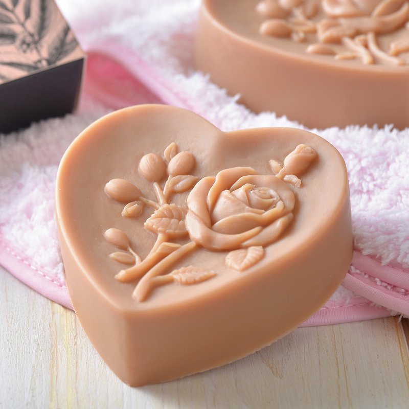 玫瑰皂BEAUTY SOAP - 肥皂/手工皂 - 植物．花 粉紅色