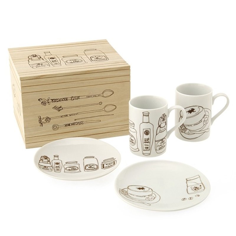 Japanese tea combinations (including Muhe) - Mugs - Other Materials 