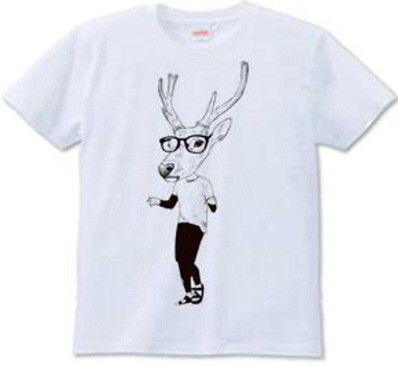 Comical　Deer（6.2oz） - 男 T 恤 - 其他材質 