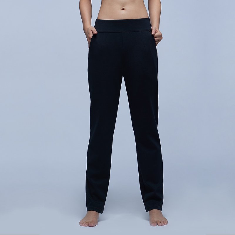 [MACACA] Beautiful Shaped Abdomen Warm Pants-ARG7991 Black - Women's Sportswear Bottoms - Polyester Black