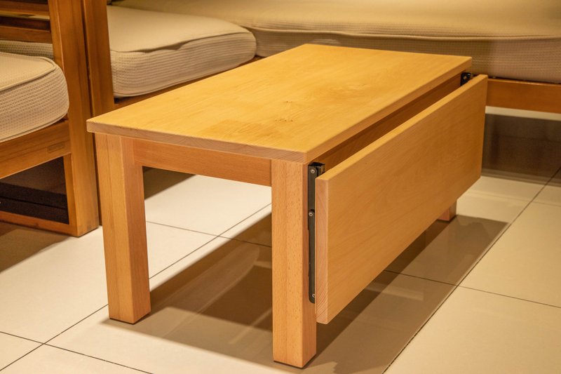 [New Product] [Must be Wood] Folding Small Coffee Table - เฟอร์นิเจอร์อื่น ๆ - ไม้ สีนำ้ตาล