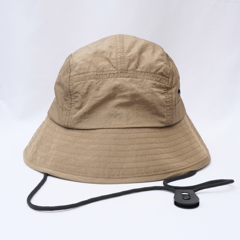 カイカイ-フィアレス-バックルクイックドライバケットハット-カーキ - 帽子 - ポリエステル カーキ