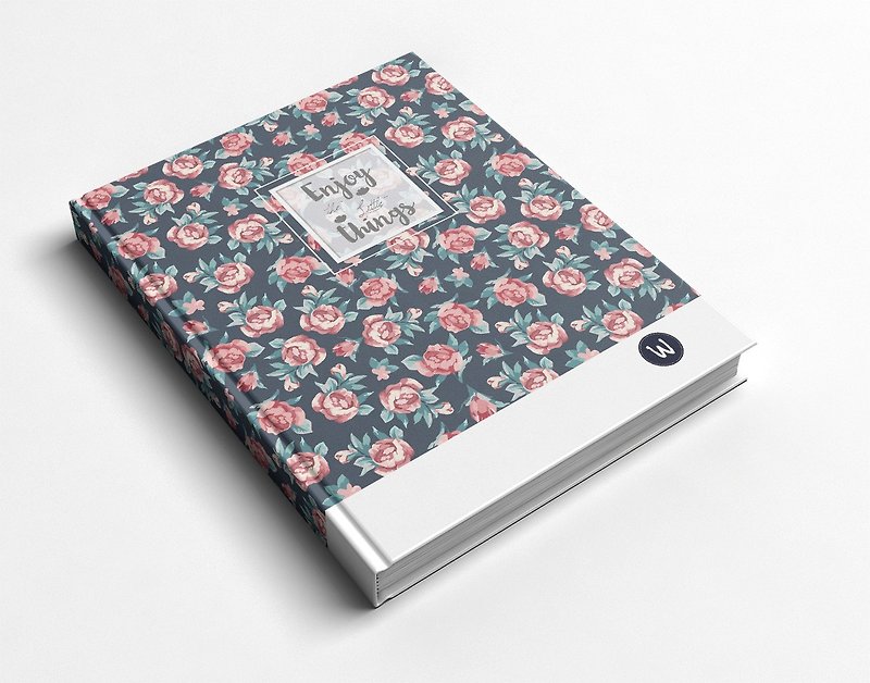 Zero-Rococo Strawberry WELKIN Handmade_Handmade Book/Notebook/Handbook/Diary-Rose Garden - Notebooks & Journals - Paper 