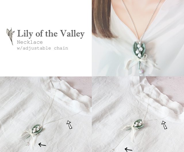 Exquisite Lily Valley Mobile, Phone Accessories Pendant