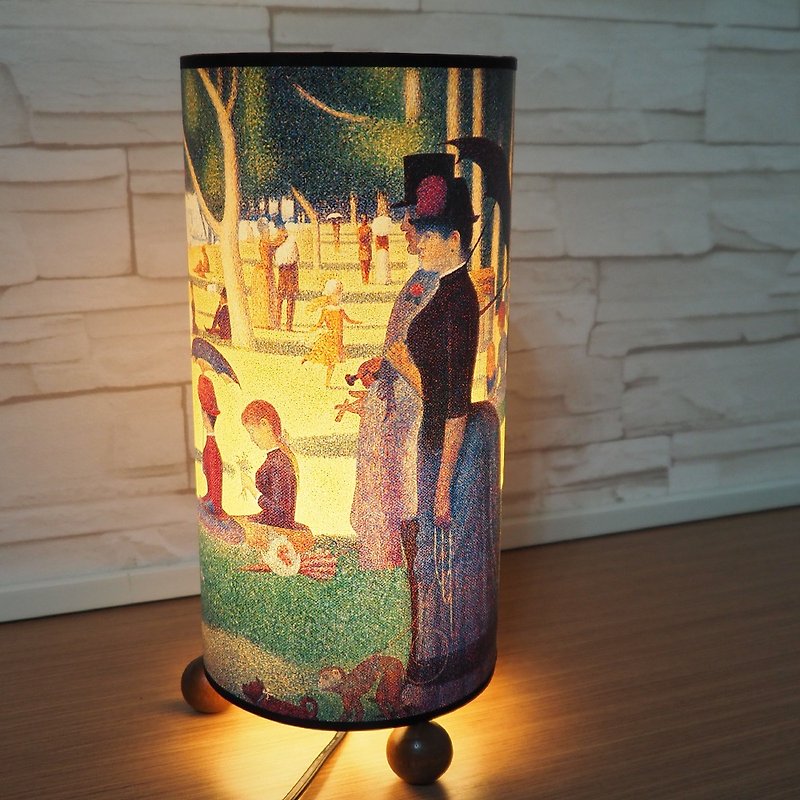 JB Design-Creative and Creative Wooden Bead Cylindrical Table Lamp-Sunday afternoon on Jack Island (delivery to Taiwan only) - Lighting - Other Materials 
