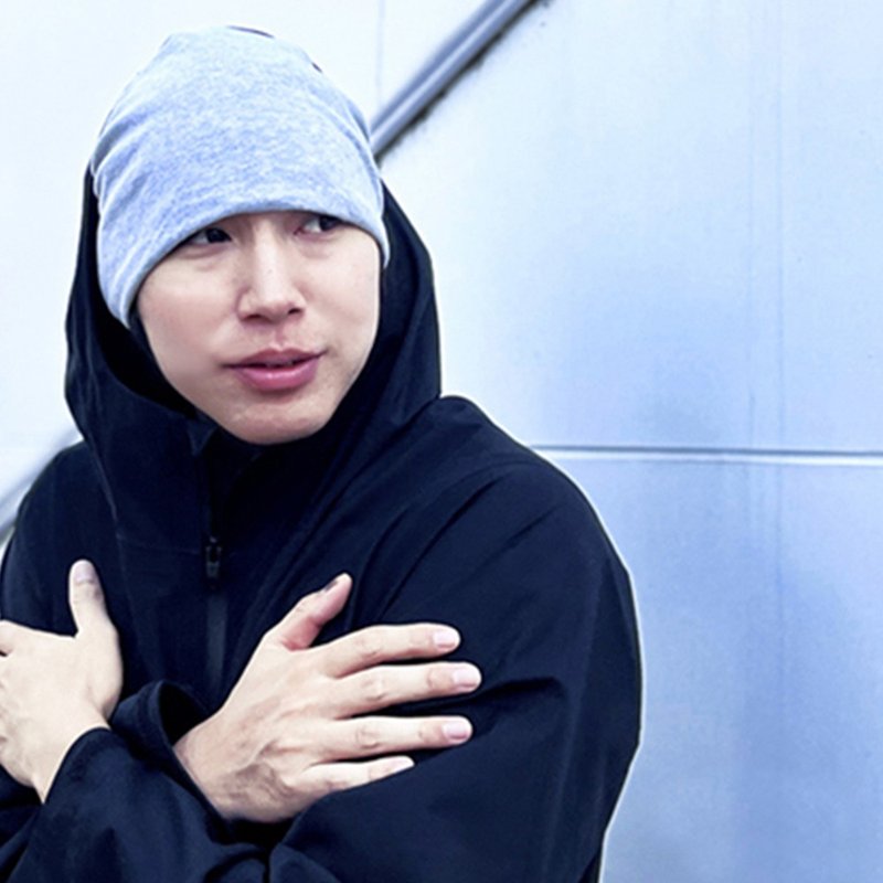 四季兼用キャップ 冷房対策キャップ - その他 - コットン・麻 ブラック