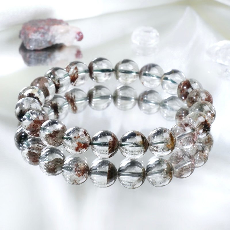 #572One Picture One Object/9.5mm Cornucopia Red Ghost Crystal Bracelet Vision Crystal Crystal Full HD - Bracelets - Crystal Red