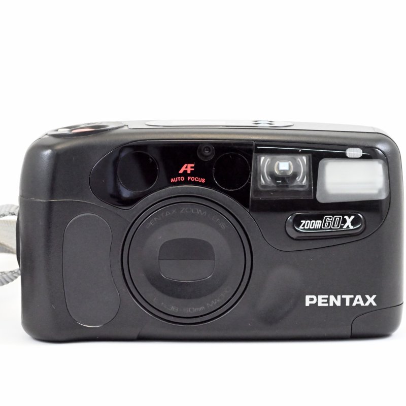 Vintage PENTAX ZOOM60-X Film Compact Camera 35-70mm - กล้อง - พลาสติก 