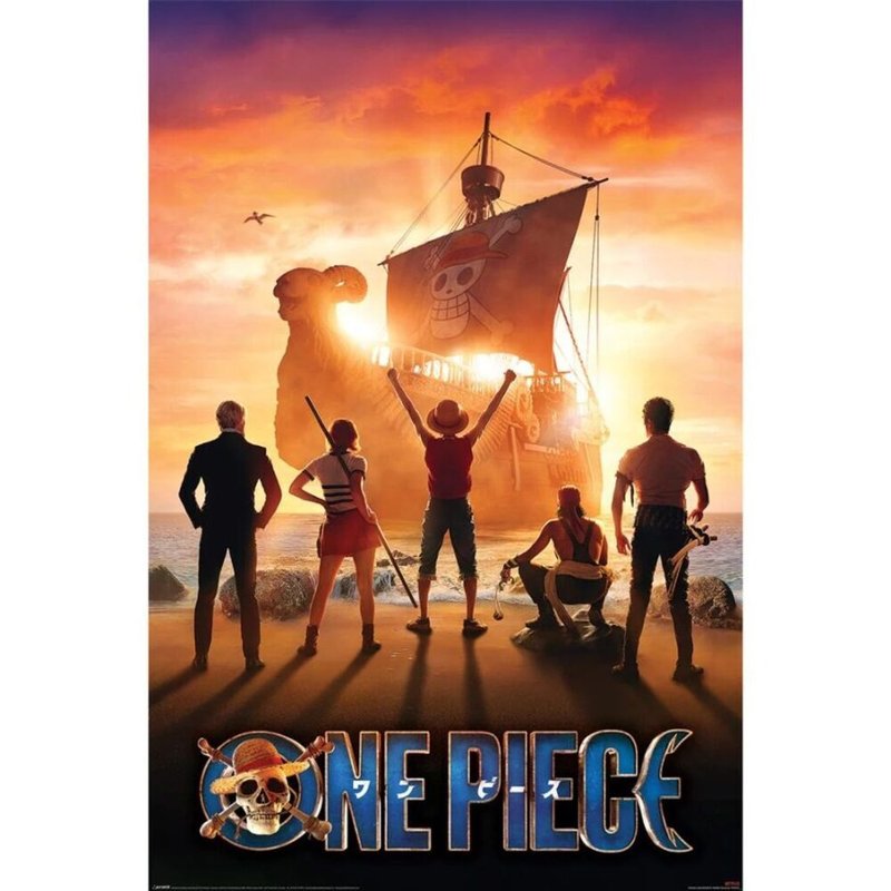 [One Piece] Live version of Sailing Imported Poster/ONE PIECE - Posters - Paper Orange