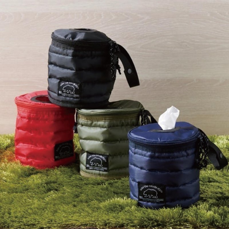 【Wild Interest Selection】日本末戸屋ダウンシリンダートイレットペーパーボックス - 収納用品 - その他の素材 