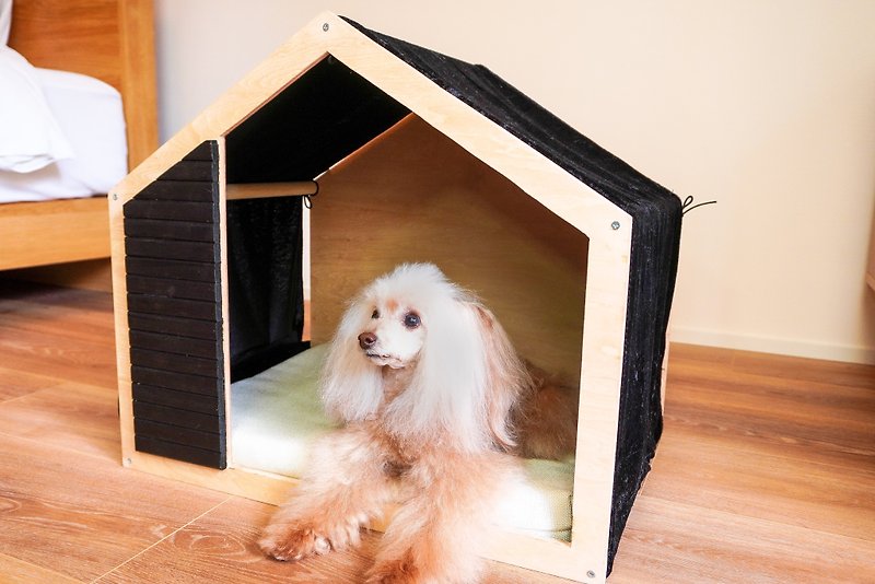 Modern dog and cat house. Dog bed, cat bed, dog furniture, indoor dog house - เฟอร์นิเจอร์อื่น ๆ - ไม้ สีกากี