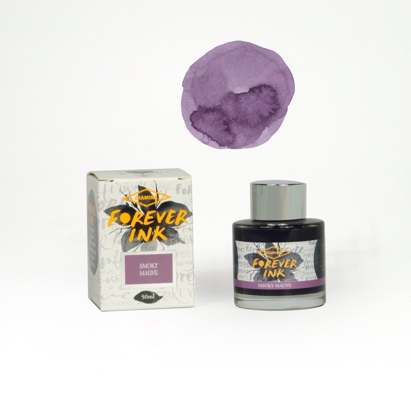 Diamine 永恆墨水 50ml - 煙熏紫 - 墨水/鋼筆墨水 - 玻璃 紫色