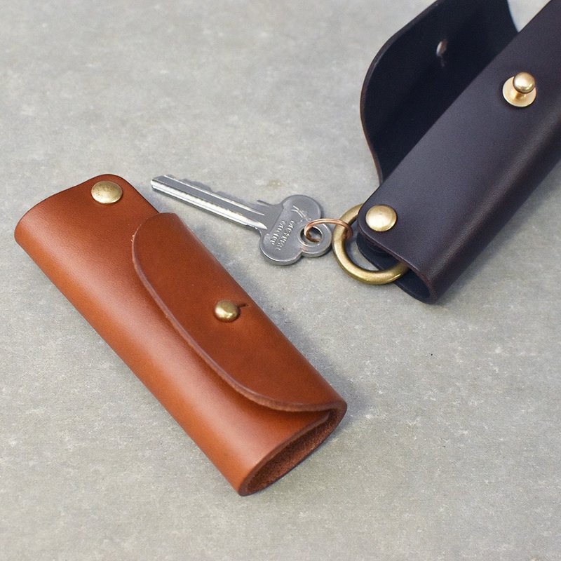 Craftsman handmade leather Organ key case GS-23 - 3 colors in total - Other - Other Materials Multicolor