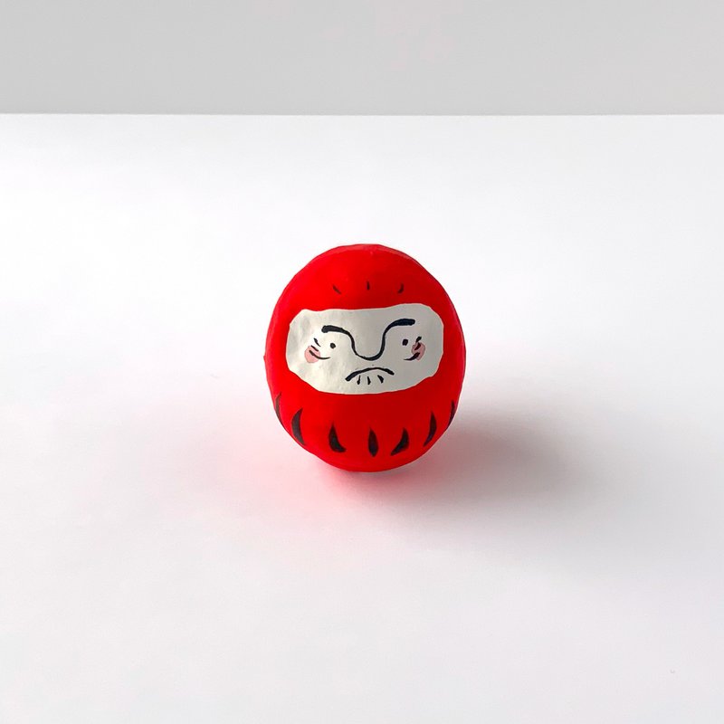 朱塗りだるま - 擺飾/家飾品 - 紙 紅色