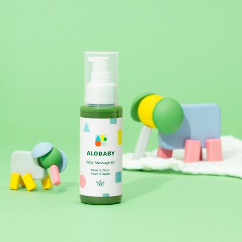 Alobaby 日本天然有機寶寶護膚品牌 台灣總代理 媽媽寶寶兩用按摩油