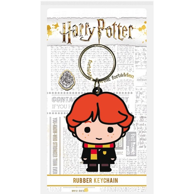 【哈利波特】Q版榮恩(RON) 鑰匙圈 Harry Potter - 鑰匙圈/鑰匙包 - 其他材質 多色