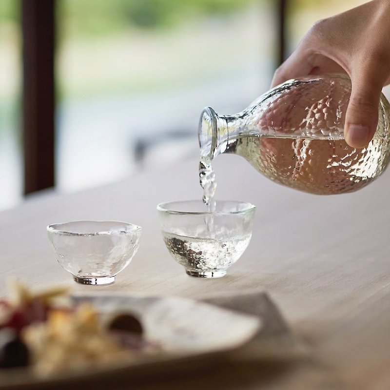 【Preferred gift】Japanese Tsugaru heat-resistant sake glass pot / a total of 6 types - Pitchers - Glass Transparent