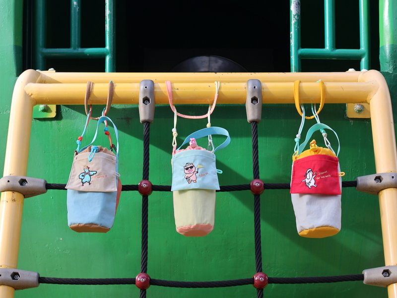 【ボトルバッグ】多機能クロスボディポータブルウォーターボトルバッグ/ドリンクバッグ - ドリンク・カップホルダー - ナイロン 多色