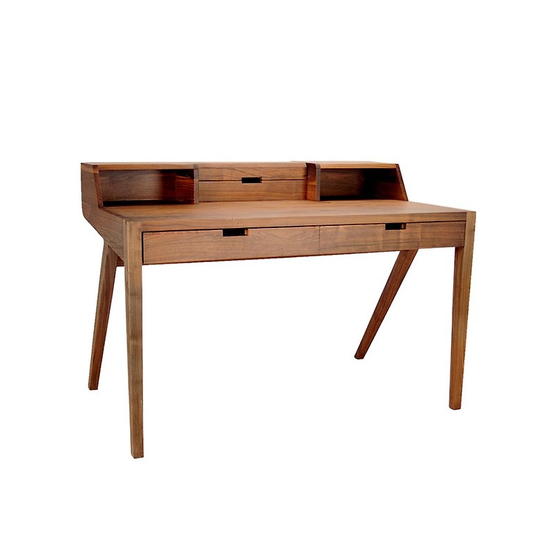 [D3 log home] Katakana Nordic solid wood desk reading desk work - Dining Tables & Desks - Wood 
