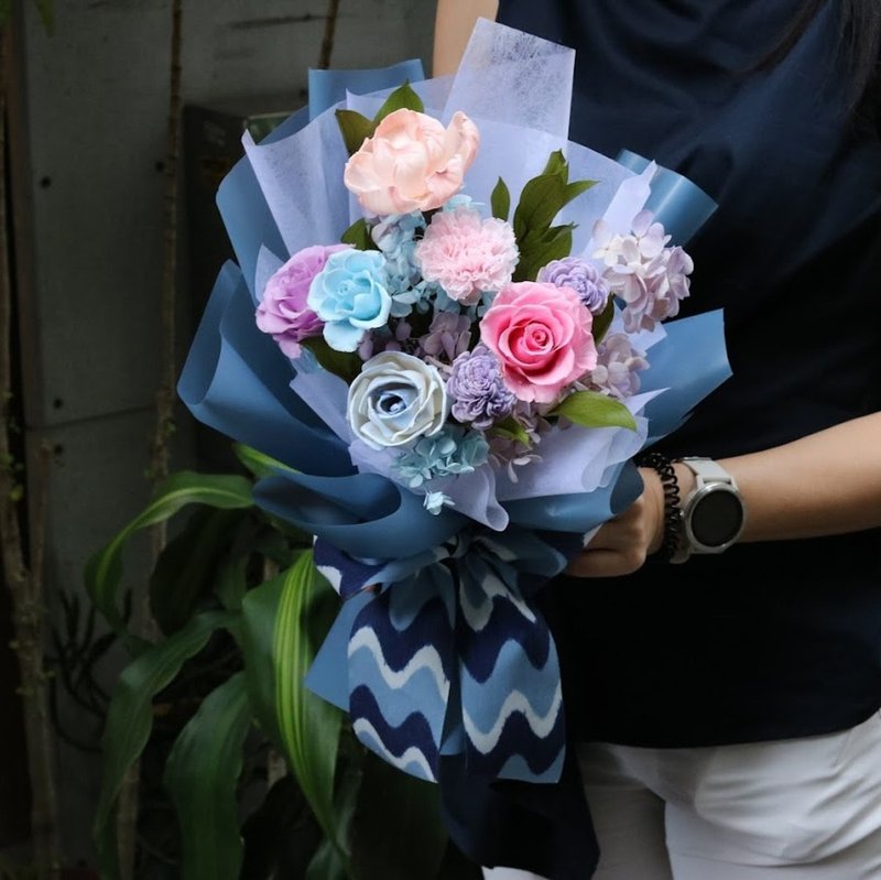 Immortal Bouquet/Flower Bouquet/Proposal Bouquet/Birthday Gift/Graduation Bouquet/Mystery Gift - ช่อดอกไม้แห้ง - พืช/ดอกไม้ 