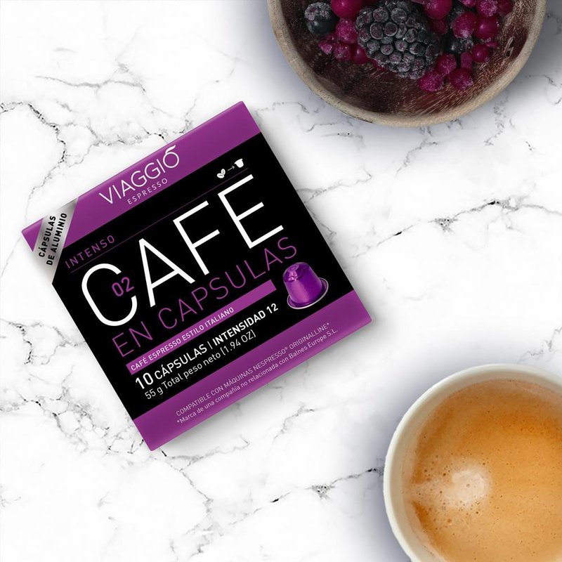 【Nespresso機適用】Viaggio Espresso NE02 經典濃烈膠囊咖啡 - 咖啡/咖啡豆 - 濃縮/萃取物 紫色