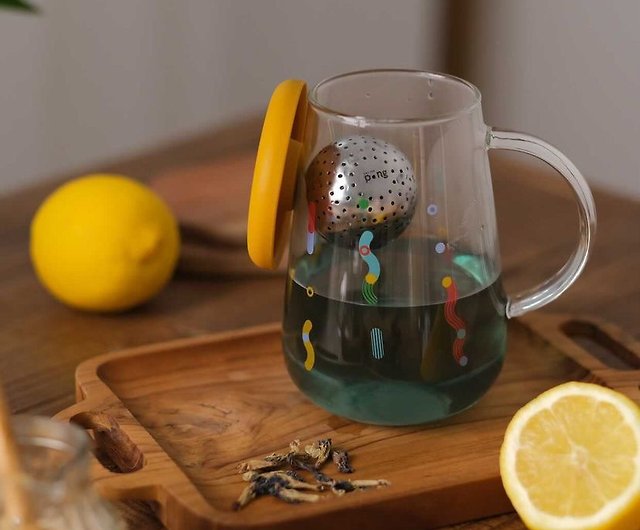 Tea Tumbler With Magnetic Infuser For Loose Leaf Tea And Fruit