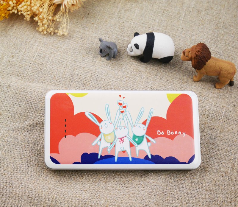 好朋友乾杯行動電源 8000mAh 充電器 - 行動電源/充電線 - 其他材質 多色