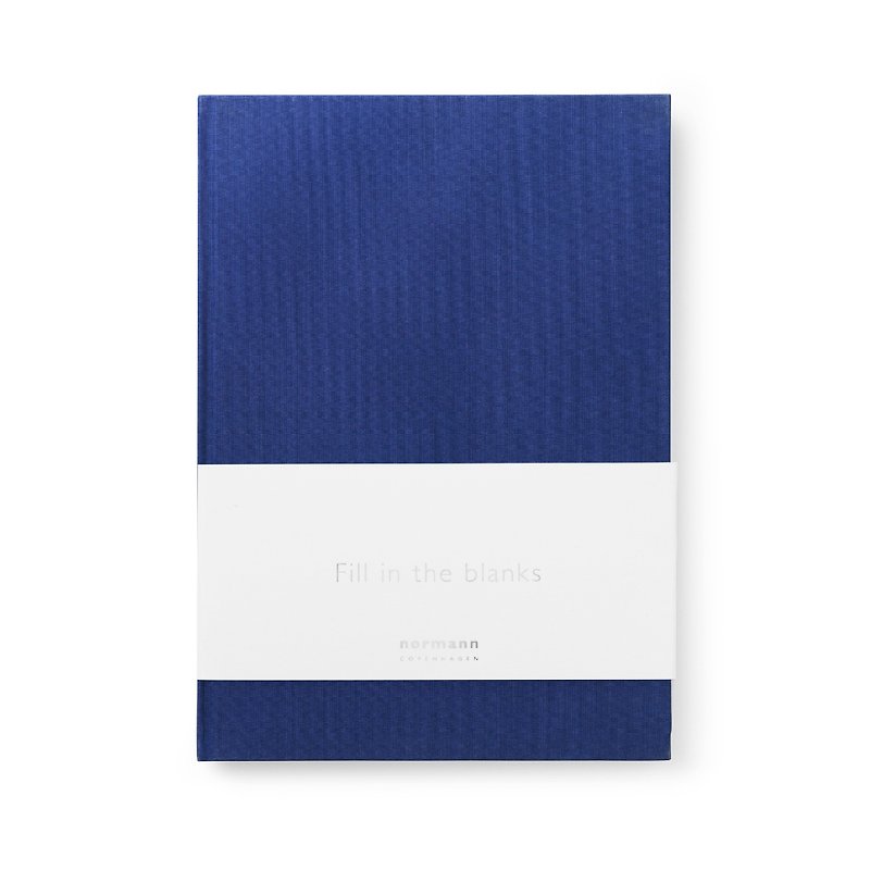 Daily Fiction 筆記本 - 大 / 印加藍 - 筆記簿/手帳 - 紙 藍色