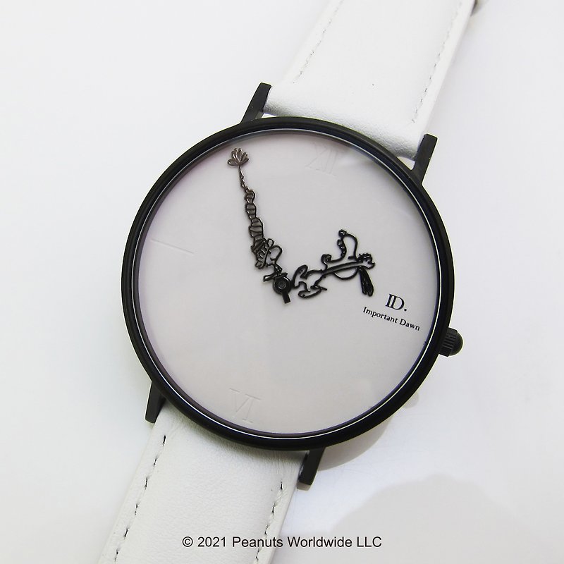 【Pinkoi X SNOOPY Limited Joint Name】- Let's go watch - Men's & Unisex Watches - Stainless Steel White