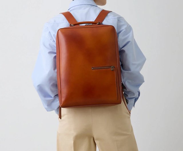 Antique Square Backpack 2023 Edition - Retro Camel - Shop